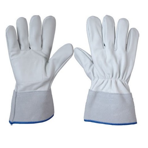 Luva vaqueta punho 15 cm c/reforço - Silvseg